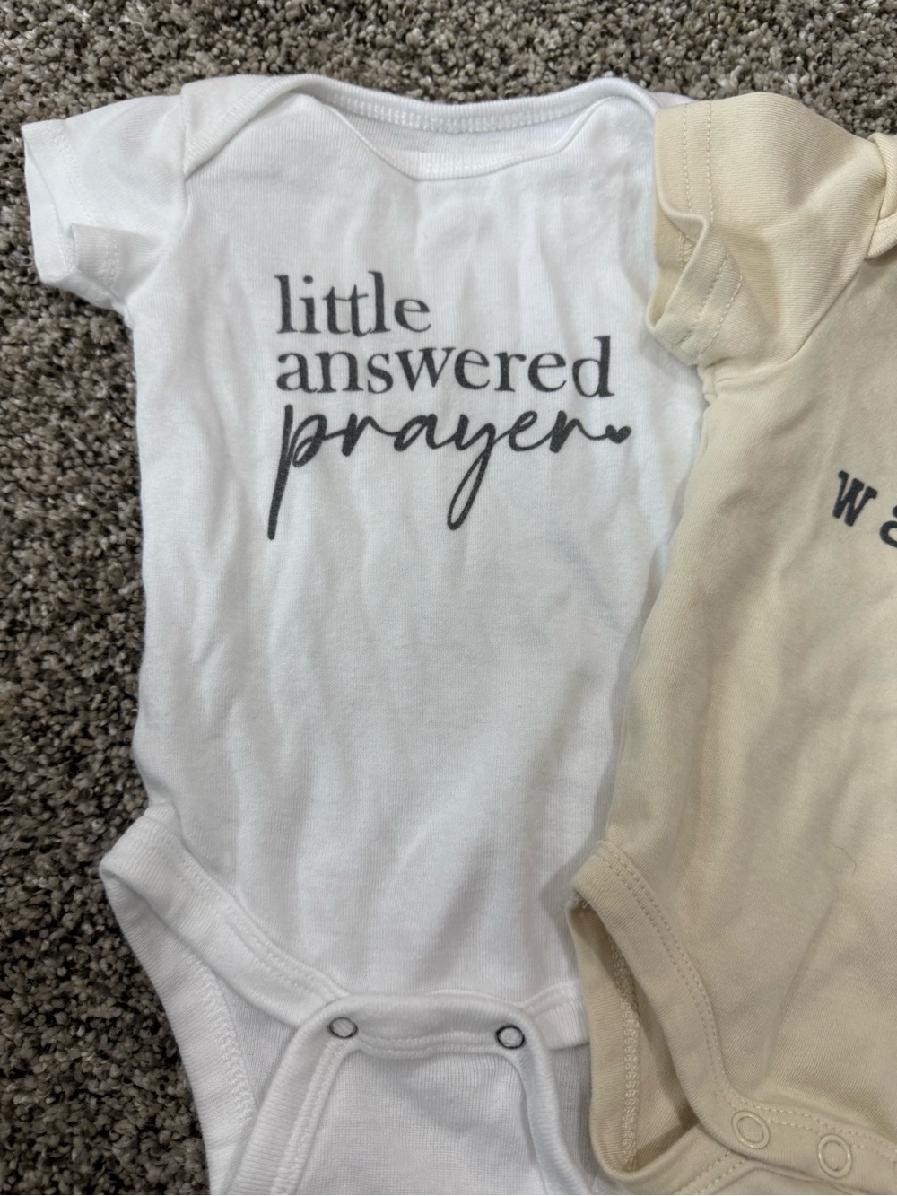Faith inspired Bodysuits 0-3 Months - Picture 4 of 7